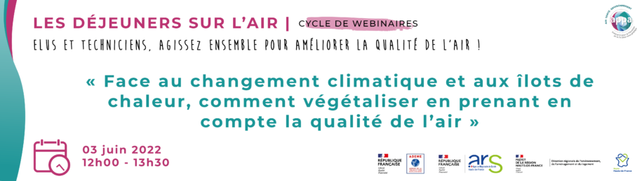 Bannière d'information sur le webinaire du 03 juin 2022